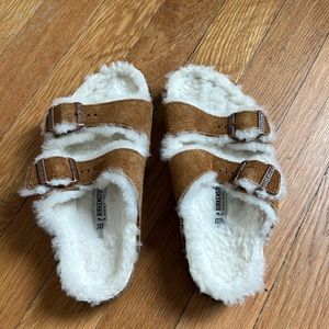 Kids Birkenstock Arizona shearling